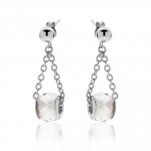 Orecchini in Argento con cristalli