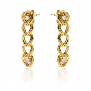 Orecchini in Argento con zirconi