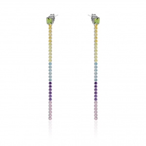 Orecchini in Argento con zirconi