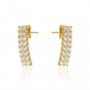 Orecchini in Argento con zirconi