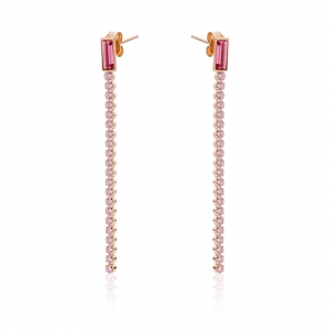 Orecchini in Argento con zirconi