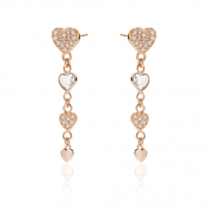 Orecchini in Argento con zirconi