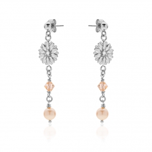 Orecchini in Argento con cristalli