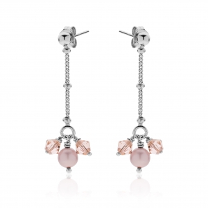 Orecchini in Argento con cristalli