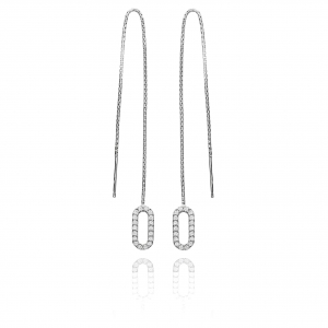 Orecchini in Argento con zirconi