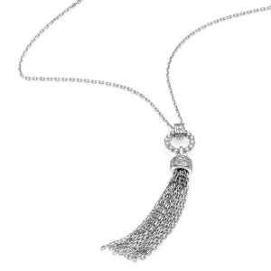 Collana in Argento con zirconi