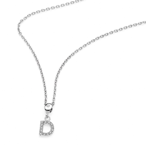 Collana in Argento con zirconi