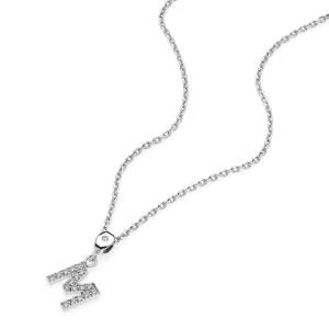 Collana in Argento con zirconi