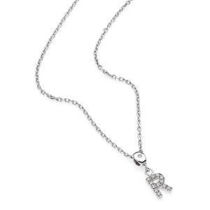 Collana in Argento con zirconi