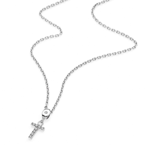 Collana in Argento con zirconi