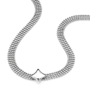 Collana in Argento con cristallo