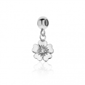Silver pendant with Cubic Zirconia