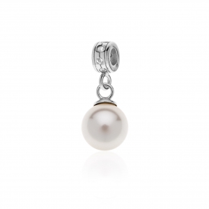 Silver pendant with Cubic Zirconia