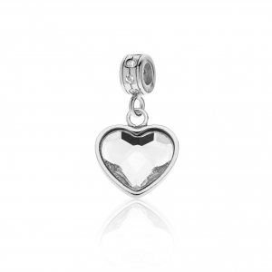 Silver pendant with Cubic Zirconia