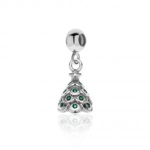 Silver pendant with Cubic Zirconia