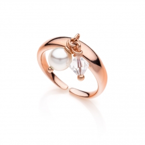 Anello in Argento con cristalli