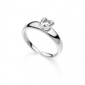 Anello in Argento con cristallo