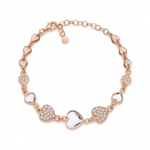 Bracciale in Argento con zirconi