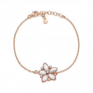 Bracciale in Argento con cristalli