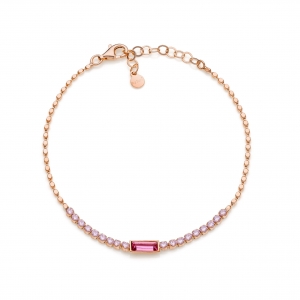 Bracciale in Argento con zirconi