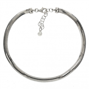 Silver anklet