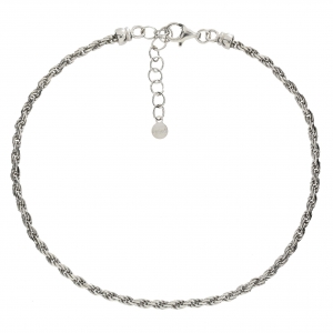 Silver anklet